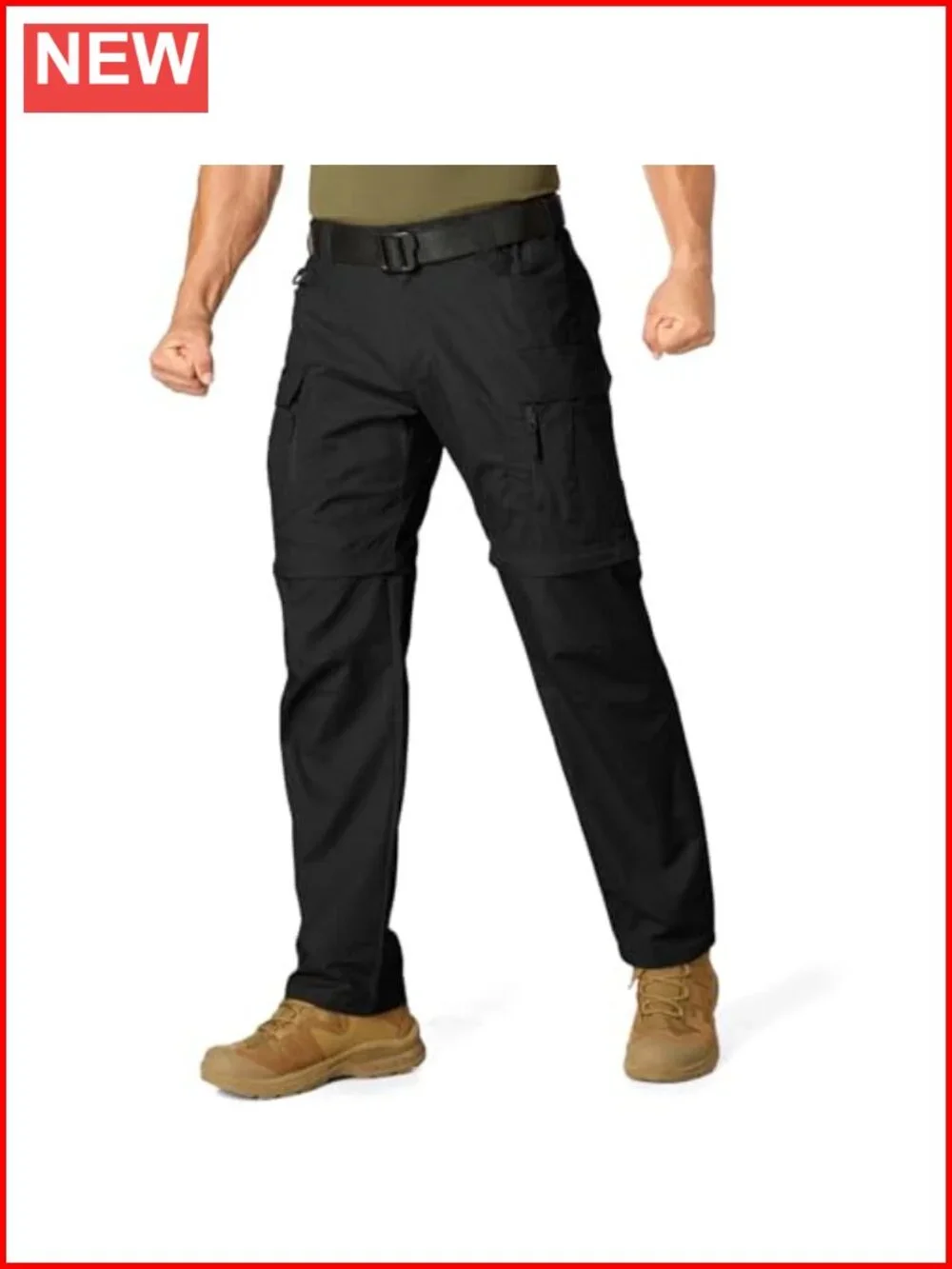 Men's Cargo Tactical Pants Cotton Polyester Ripstop Stretch BDU Outdoor Hiking
